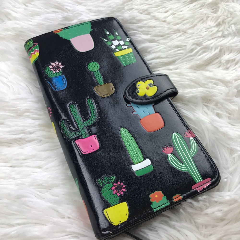 Black Cactus wallet by shag wear